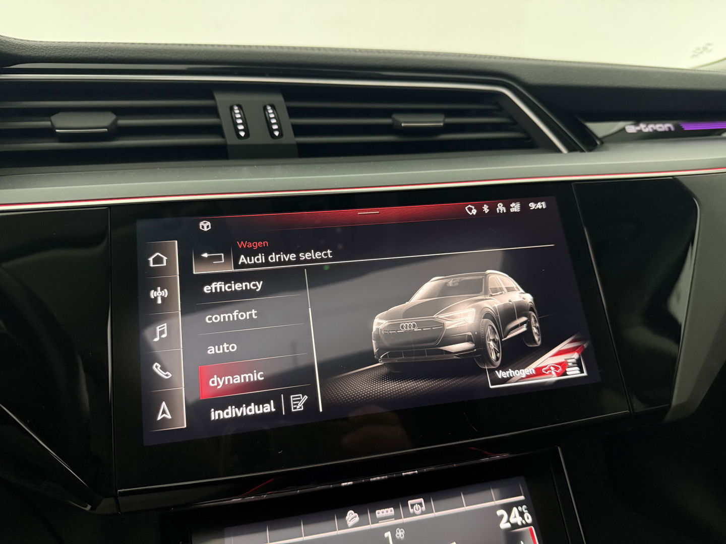 Audi e-tron 50 Quattro S-Line 71 kWh | SOH 94% | Snelladen | Pano | Sfeer | Memory | Virtual | Camera | Adap. Cruise | Carplay | Stoelverw.
