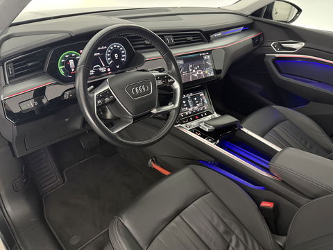 Audi e-tron 50 Quattro S-Line 71 kWh | SOH 94% | Snelladen | Pano | Sfeer | Memory | Virtual | Camera | Adap. Cruise | Carplay | Stoelverw.