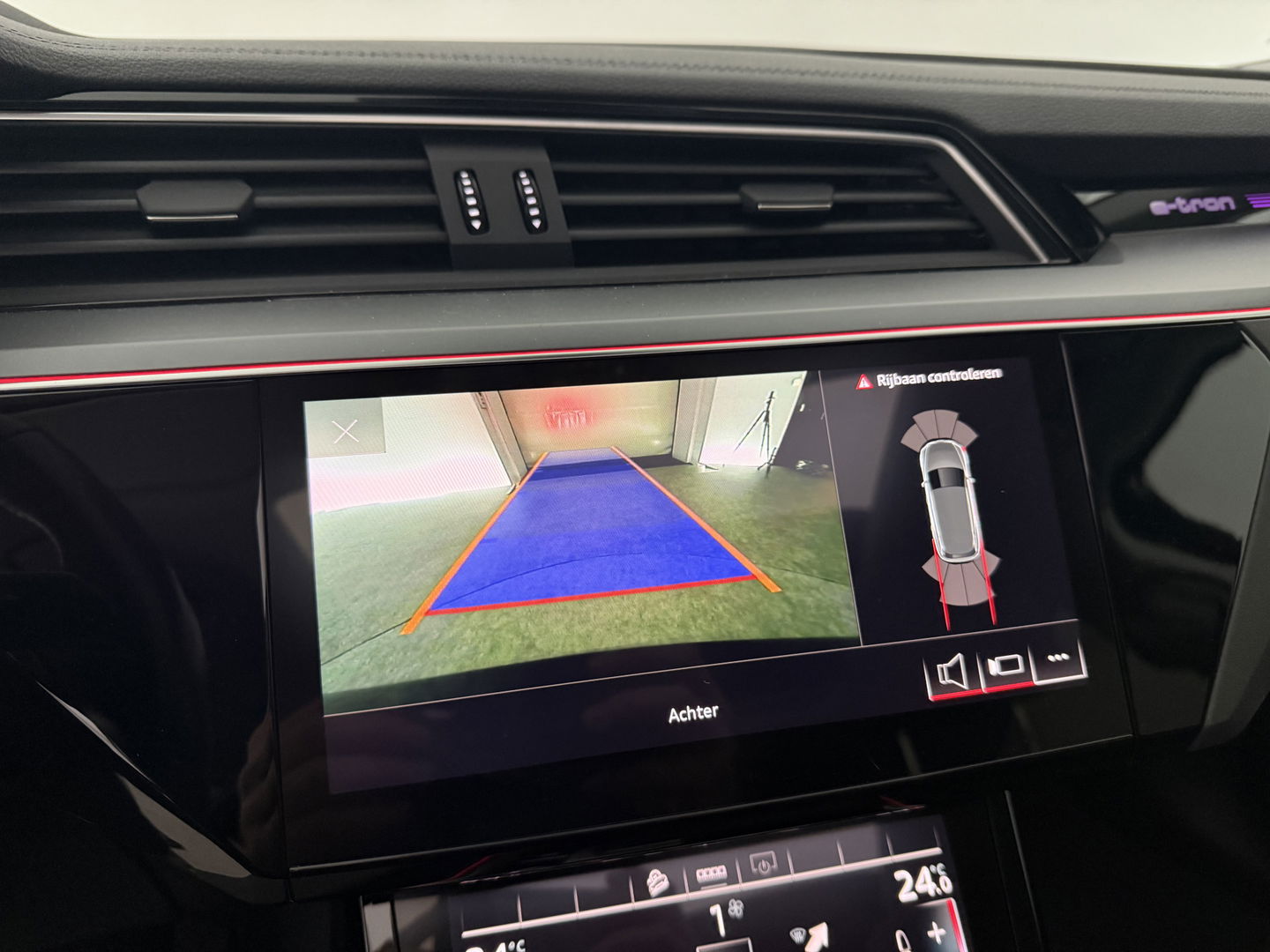 Audi e-tron 50 Quattro S-Line 71 kWh | SOH 94% | Snelladen | Pano | Sfeer | Memory | Virtual | Camera | Adap. Cruise | Carplay | Stoelverw.