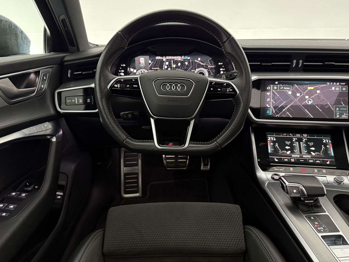 Audi A6 2.0 55 TFSI e Quattro Competition S-Line black edition | SOH 88% | Pano | Memory | Sfeer | Virtual |  Adap. Cruise | Carplay | Camera | Stoelverw. | Keyless