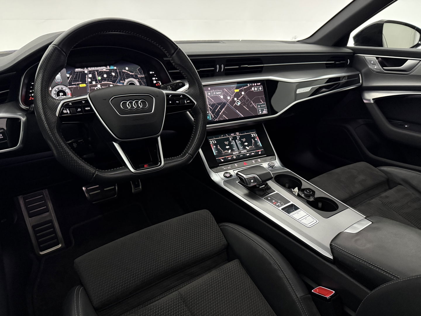Audi A6 2.0 55 TFSI e Quattro Competition S-Line black edition | SOH 88% | Pano | Memory | Sfeer | Virtual |  Adap. Cruise | Carplay | Camera | Stoelverw. | Keyless