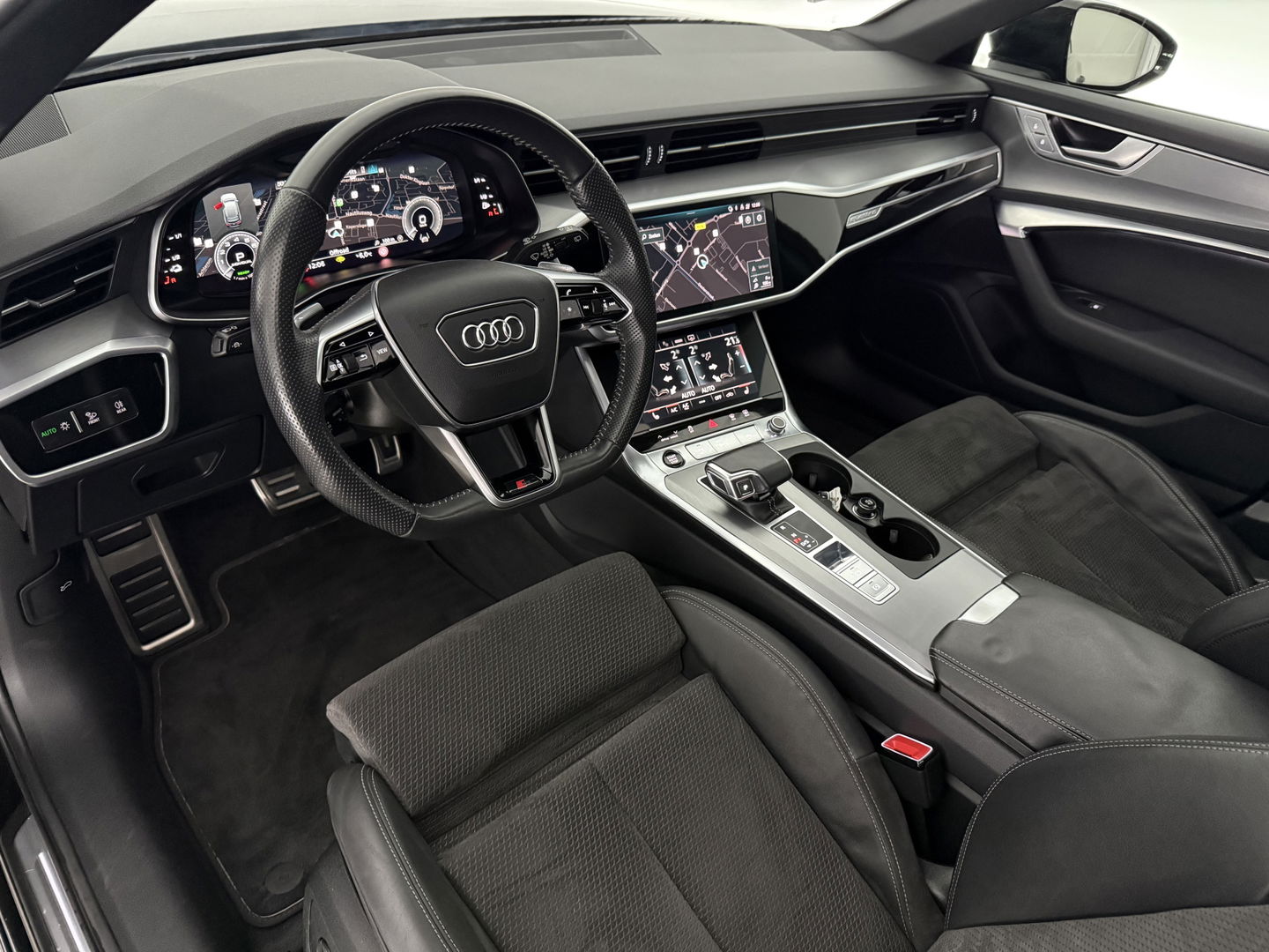 Audi A6 2.0 55 TFSI e Quattro Competition S-Line black edition | SOH 88% | Pano | Memory | Sfeer | Virtual |  Adap. Cruise | Carplay | Camera | Stoelverw. | Keyless