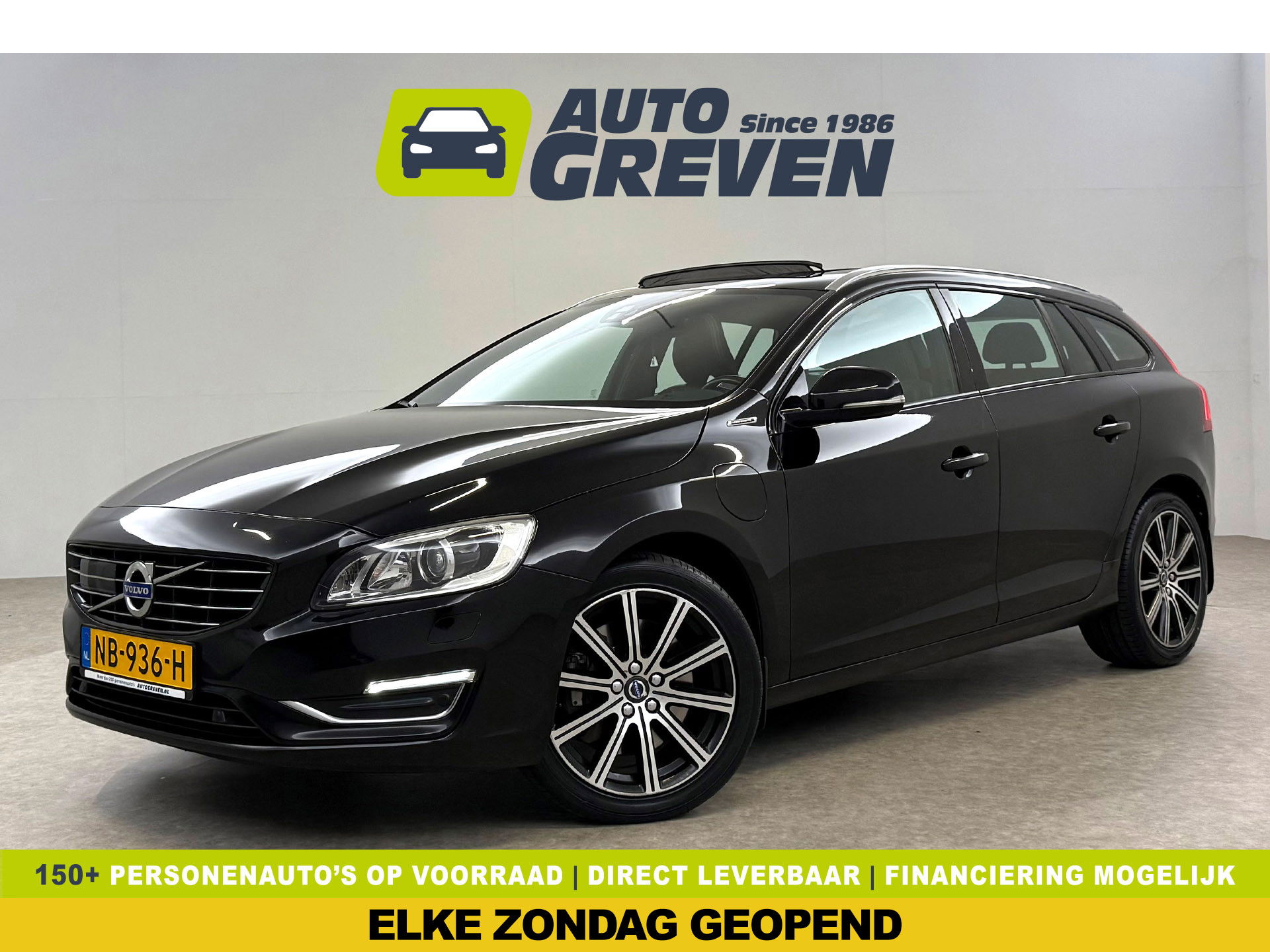 Volvo V60 2.4 D6 Twin Engine R-Design | 221PK | Pano | Memory | Clima | Adap.Cruise | Camera | Navi | Trekh. | Stoelverw.
