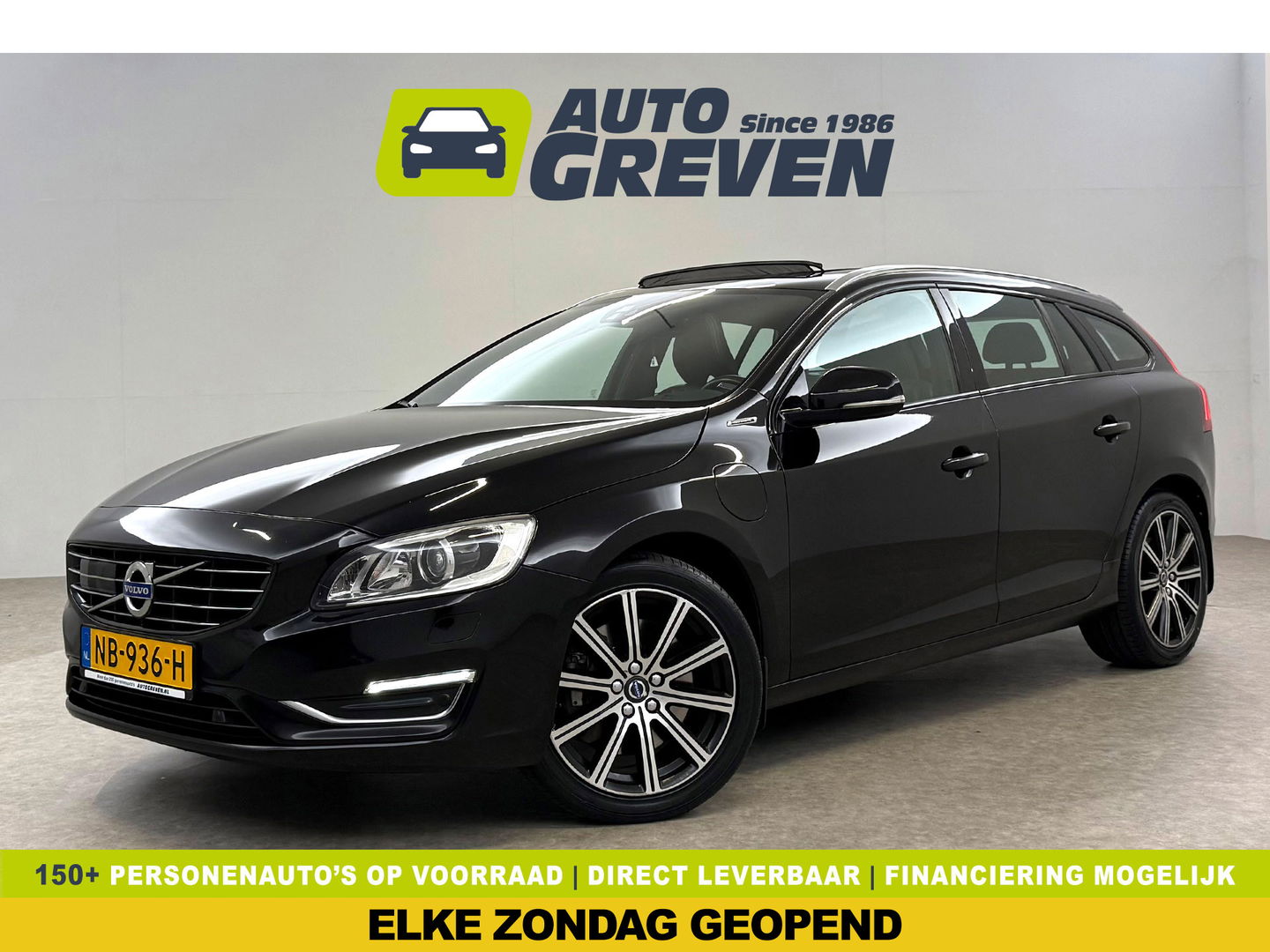 Volvo V60 2.4 D6 Twin Engine R-Design | 221PK | Pano | Memory | Clima | Adap.Cruise | Camera | Navi | Trekh. | Stoelverw.