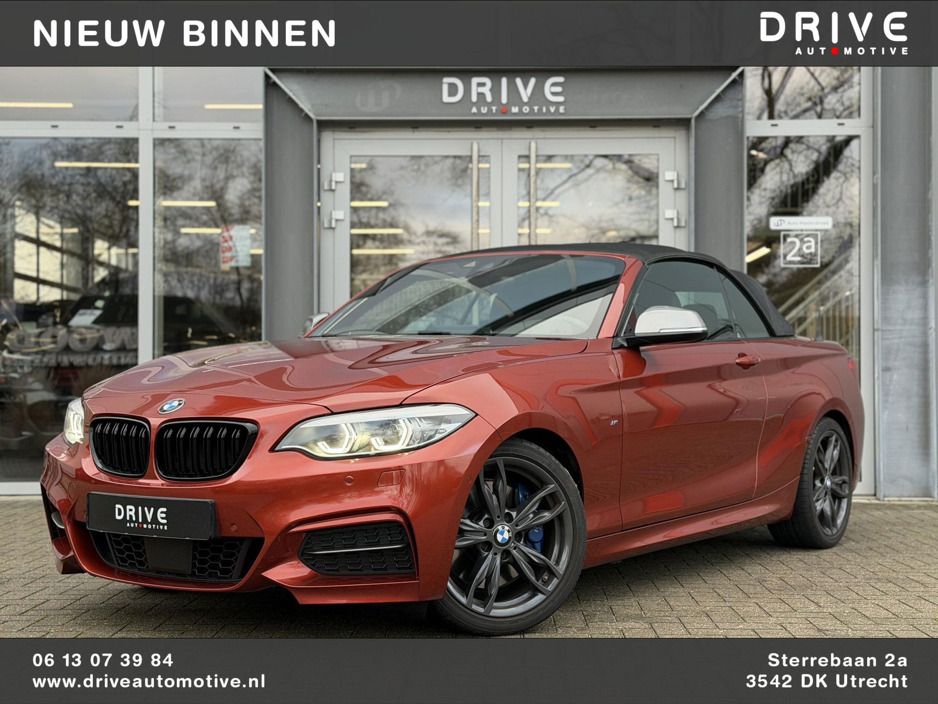 BMW 2 Serie Cabrio M240i High Ex. M-Sport Plus |Full Option|Orgineel NL|Dealer onderhouden