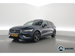 Volvo V60 2.0 T8 Recharge AWD Inscription 390PK | Pano-dak | ACC | Elek. Trekhaak | Camera | Stoel + stuurverw. | 19 inch