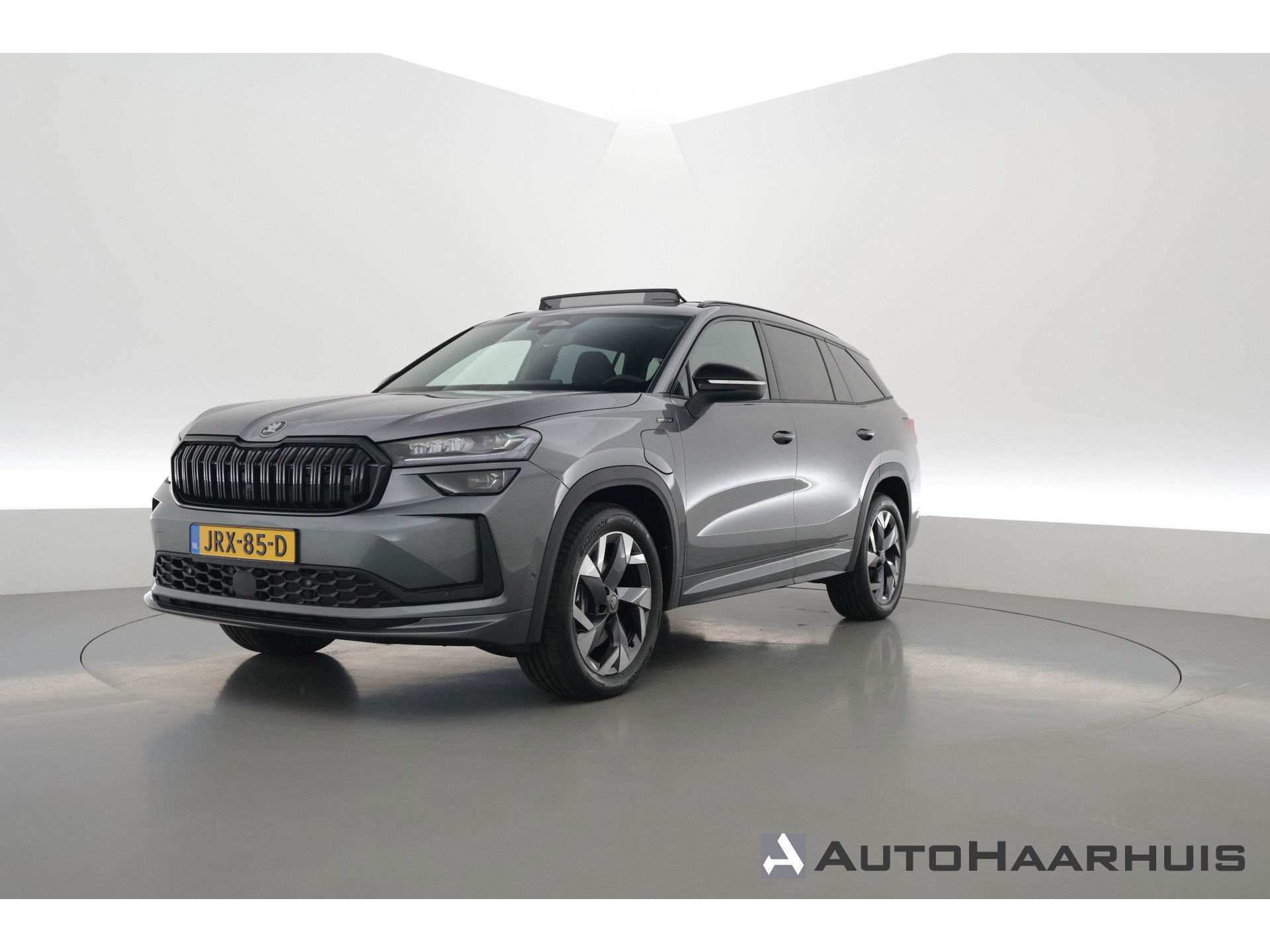 Škoda Kodiaq 1.5 TSI PHEV Sportline Business | Apple CarPlay & Android Auto | Pano | Adapt. Cruise | Trekhaak | Memory | 360cam | Dodehoekdetector