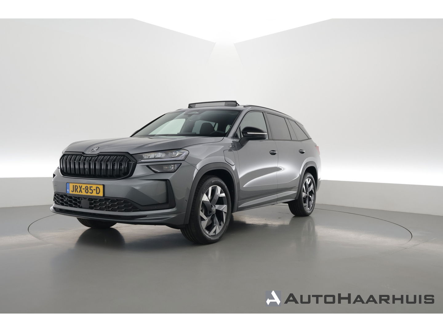 Škoda Kodiaq 1.5 TSI PHEV Sportline Business | Apple CarPlay & Android Auto | Pano | Adapt. Cruise | Trekhaak | Memory | 360cam | Dodehoekdetector
