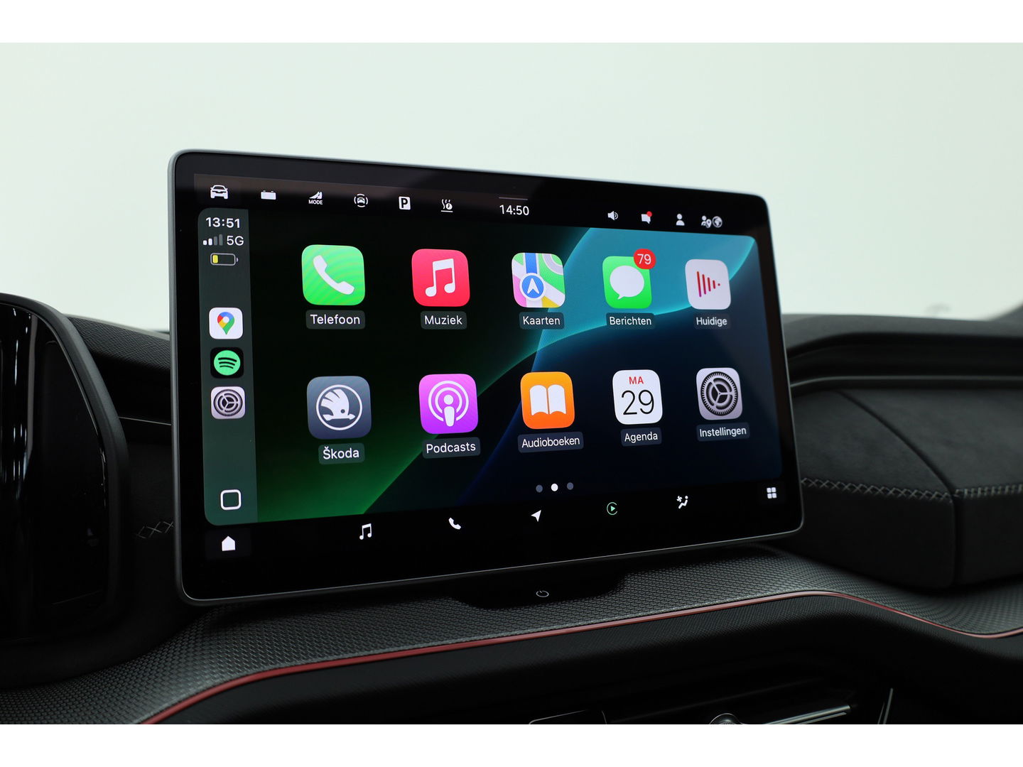 Škoda Kodiaq 1.5 TSI PHEV Sportline Business | Apple CarPlay & Android Auto | Pano | Adapt. Cruise | Trekhaak | Memory | 360cam | Dodehoekdetector