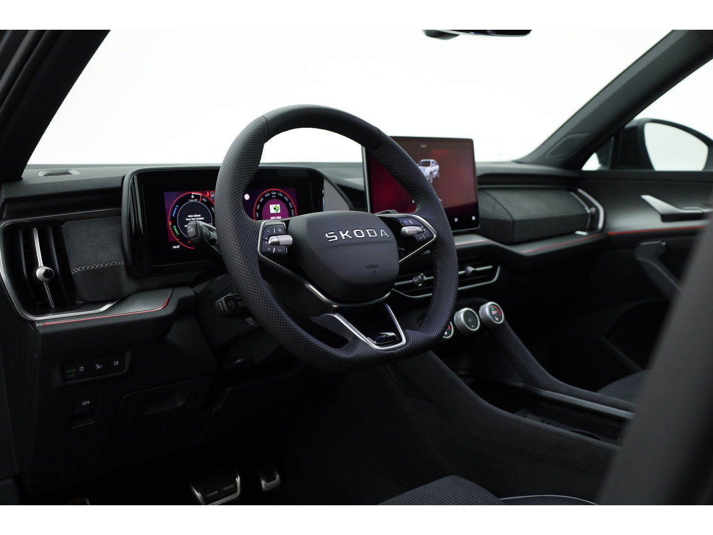 Škoda Kodiaq 1.5 TSI PHEV Sportline Business | Apple CarPlay & Android Auto | Pano | Adapt. Cruise | Trekhaak | Memory | 360cam | Dodehoekdetector