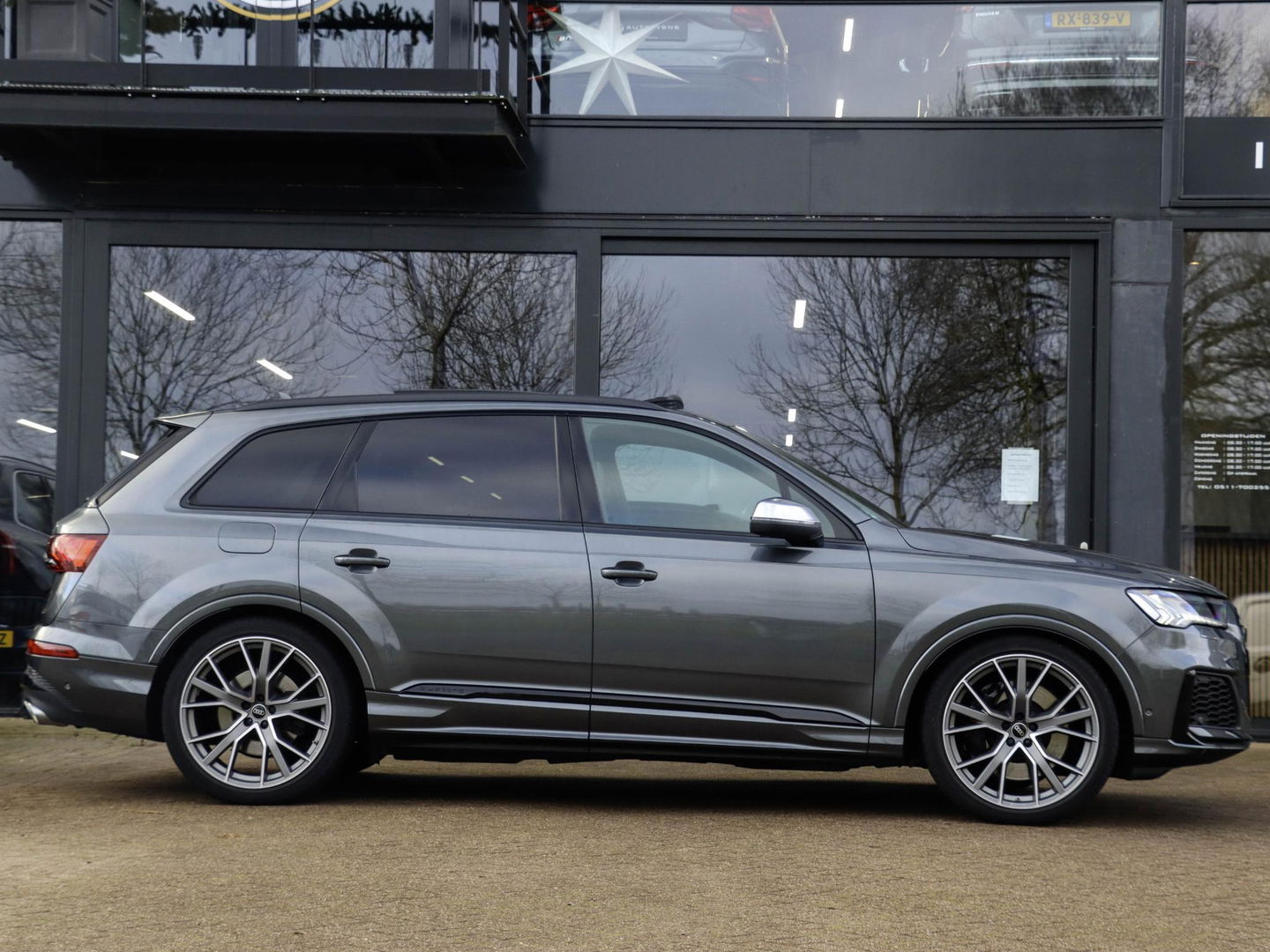 Audi SQ7 4.0 TFSI Quattro 7p 507PK Softclose Panodak B&O Trekhaak Standkachel HUD Adaptive