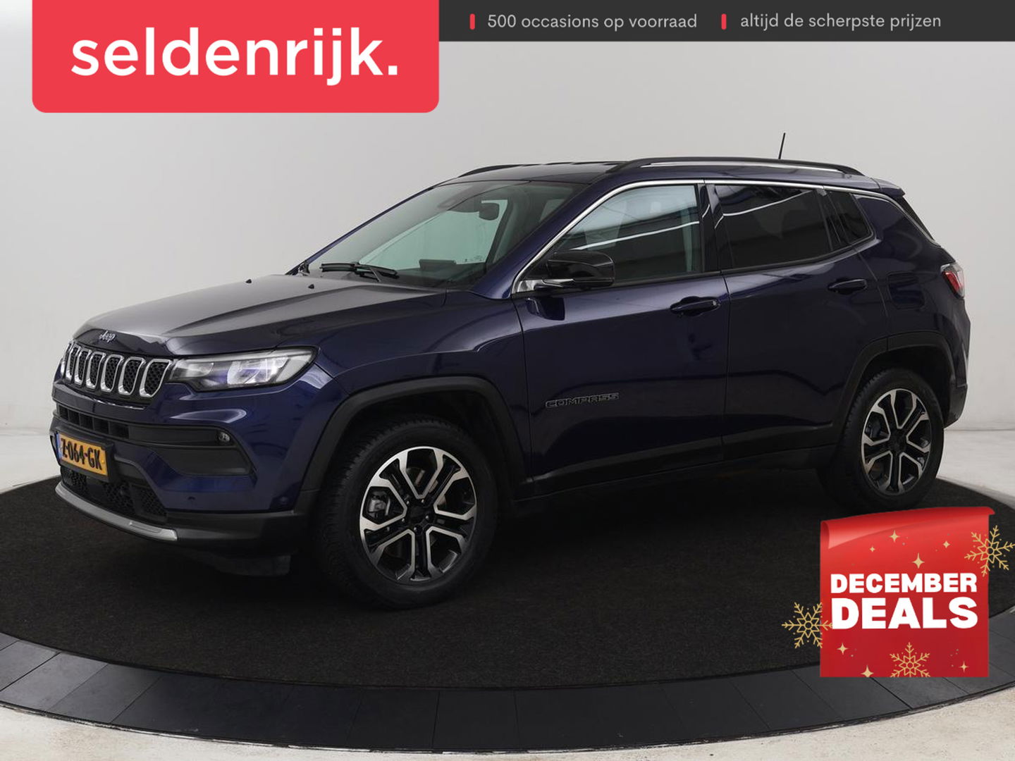 Jeep Compass 4xe 190 Plug-in Hybrid Electric | Keyless | Parkeerhulp | 360° Camera | Adaptive cruise control | PHEV | Plug In