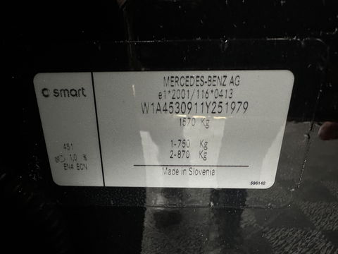 Smart Forfour EQ Essential 18 kWh [ 3-Fase ] {SOH-95%} (INCL.BTW) *FULL-LEATHER | AIRCO | CRUISE | COMFORT-SEATS | 15''ALU*