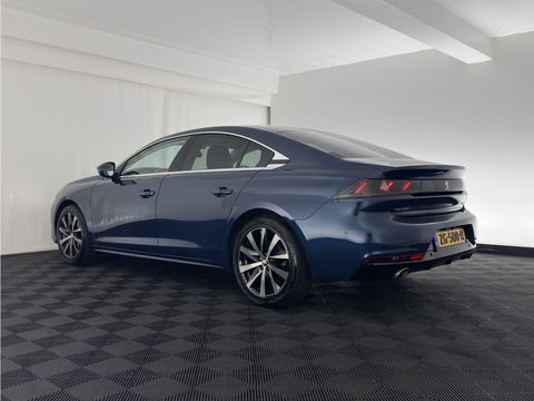 Peugeot 508 1.6 PureTech Blue Lease Allure (INCL.BTW) *LEATHER-FABRIC | FULL-LED | VIRTUAL-COCKPIT | KEYLESS | BLIND-SPOT | CAMERA | PRIVACY-GLASS | SPORT-SEATS | NAVI-FULLMAP | 18''ALU*