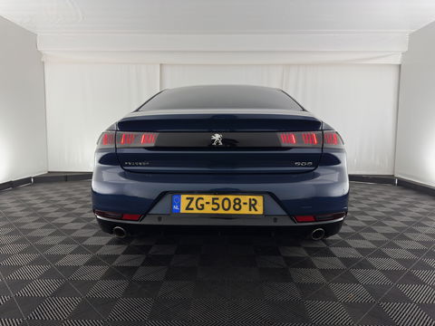 Peugeot 508 1.6 PureTech Blue Lease Allure (INCL.BTW) *LEATHER-FABRIC | FULL-LED | VIRTUAL-COCKPIT | KEYLESS | BLIND-SPOT | CAMERA | PRIVACY-GLASS | SPORT-SEATS | NAVI-FULLMAP | 18''ALU*