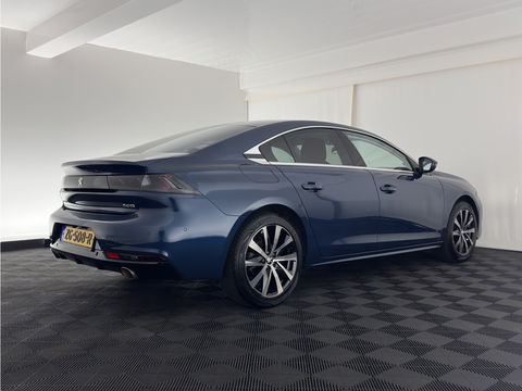 Peugeot 508 1.6 PureTech Blue Lease Allure (INCL.BTW) *LEATHER-FABRIC | FULL-LED | VIRTUAL-COCKPIT | KEYLESS | BLIND-SPOT | CAMERA | PRIVACY-GLASS | SPORT-SEATS | NAVI-FULLMAP | 18''ALU*