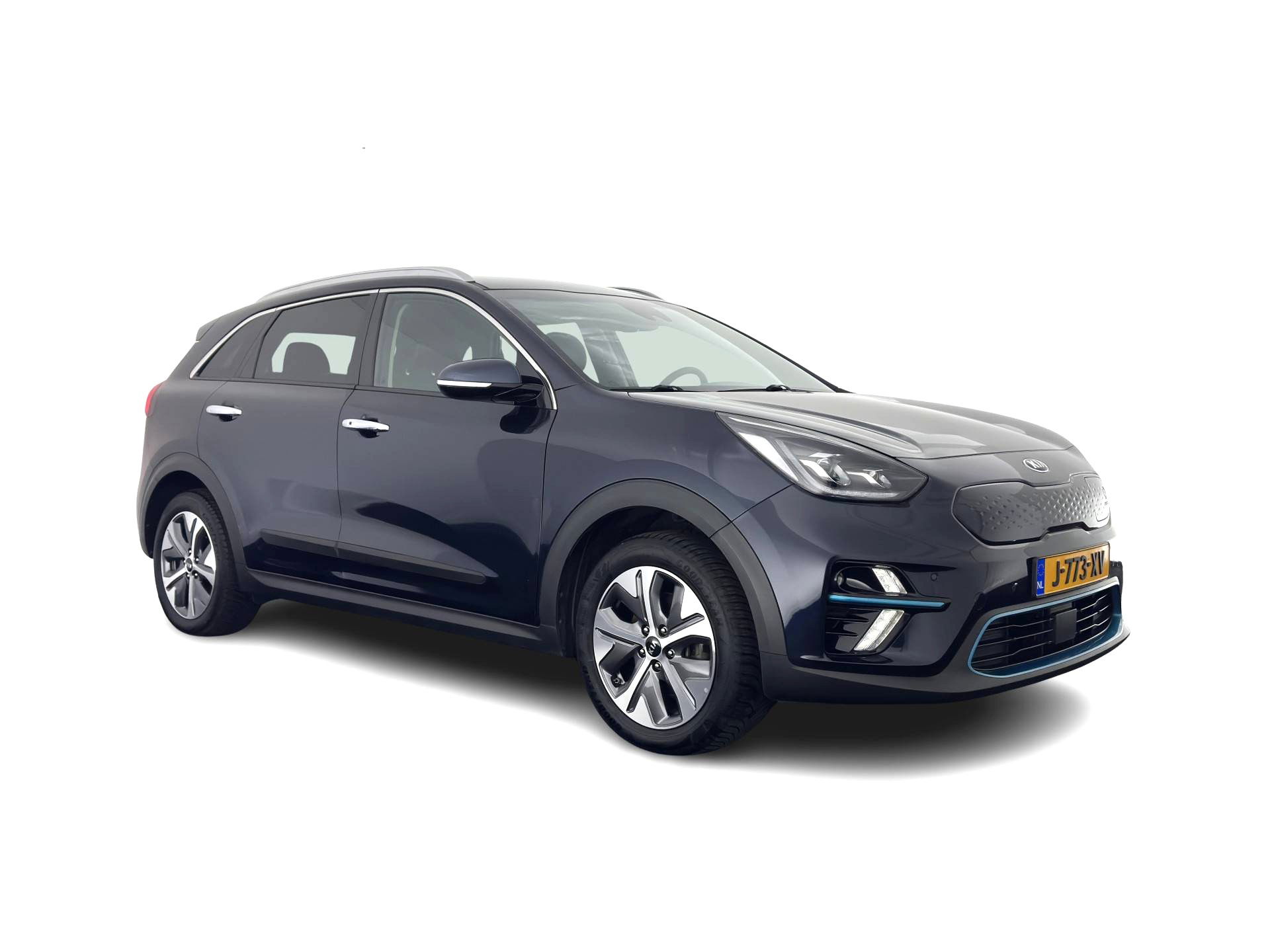 Kia e-Niro ExecutiveLine 64 kWh [ 3-Fase ] {SOH-100%} (INCL-BTW)  Aut *LEATHER | FULL-LED | NAVI-FULLMAP | ADAPTIVE-CRUISE | CAMERA | MEMORY-PACK | LANE-ASSIST | KEYLESS | DIGI-COCKPIT | PRIVACY-GLASS | AMBIENT-LIGHT | 17"ALU*