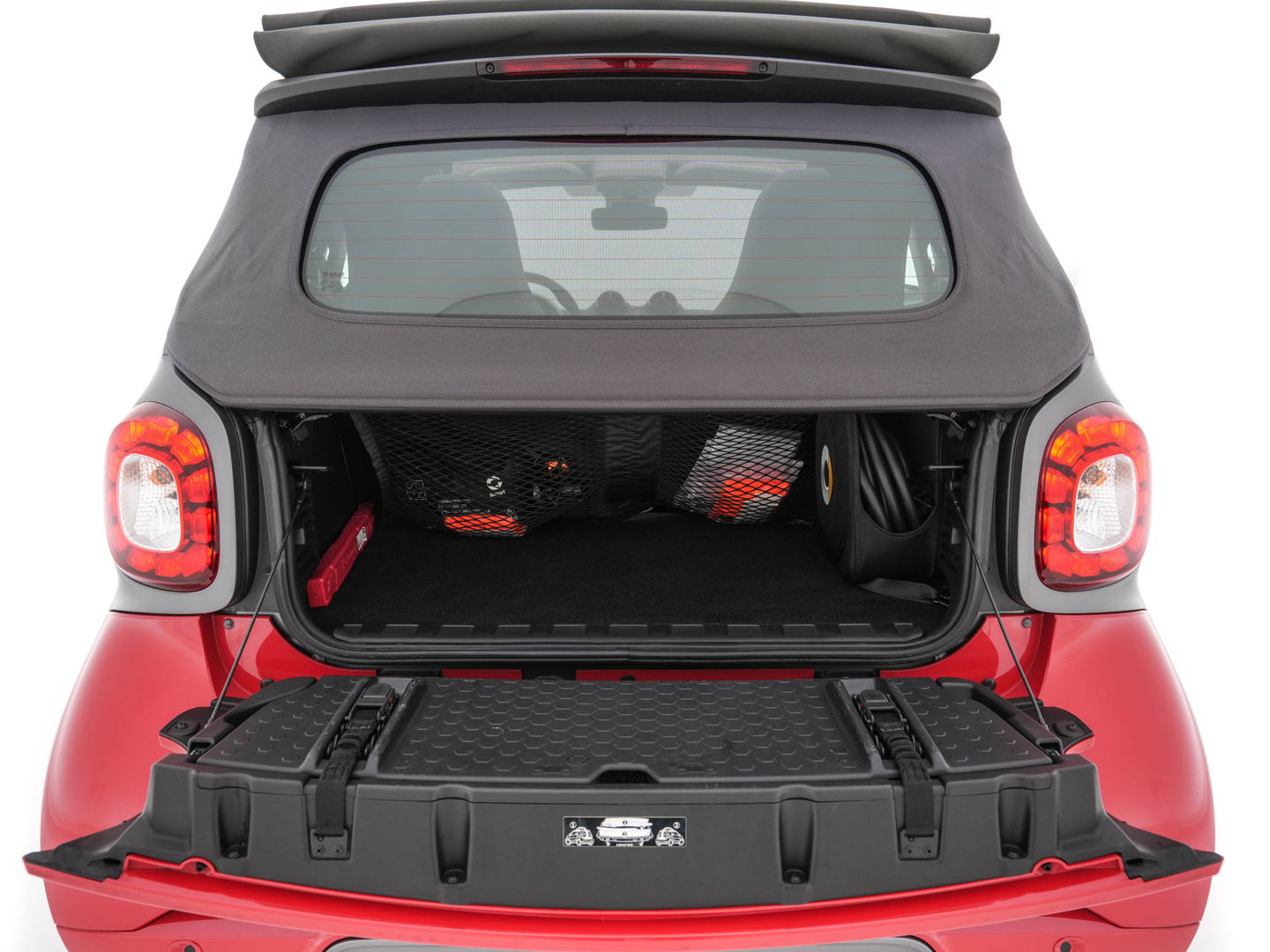 Smart Fortwo cabrio EQ BRABUS Style 18 kWh [ 3-Fase ] *LUXURY-LEATHER | HEATED-SPORTSEATS | NAVI-FULLMAP | CAMERA | DAB+ | AIRCO | PDC | CRUISE | 16''ALU*