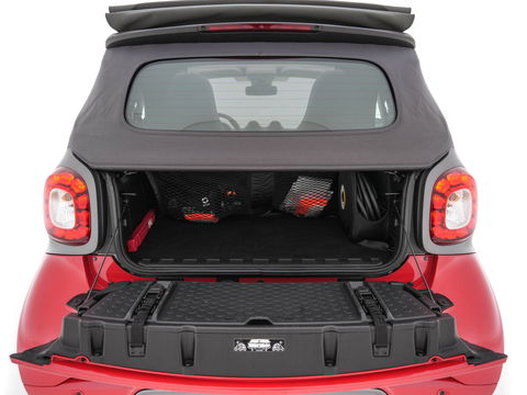 Smart Fortwo cabrio EQ BRABUS Style 18 kWh [ 3-Fase ] *LUXURY-LEATHER | HEATED-SPORTSEATS | NAVI-FULLMAP | CAMERA | DAB+ | AIRCO | PDC | CRUISE | 16''ALU*