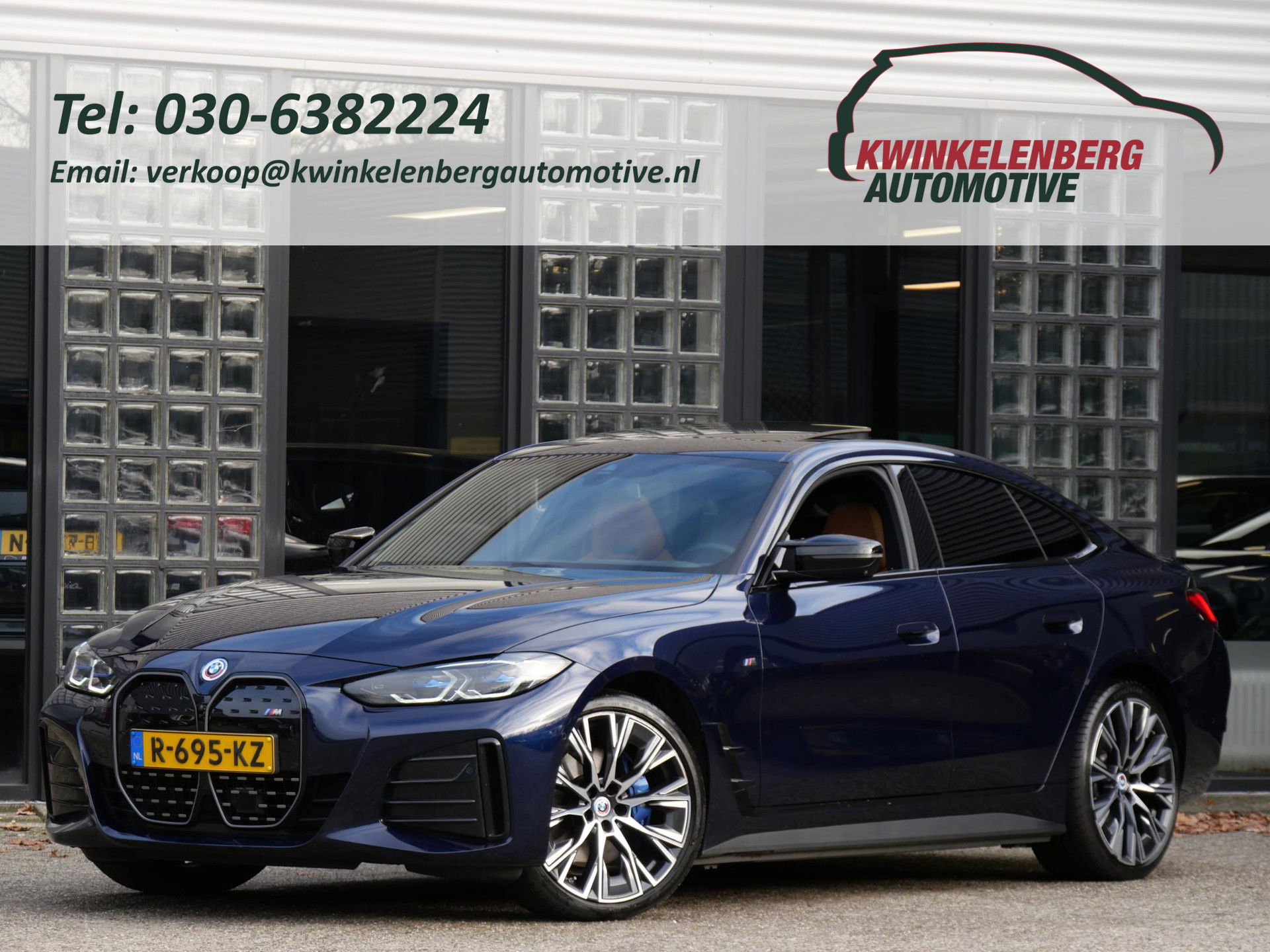 BMW i4 M50 M-SPORT/ KUIPSTOELEN/ SCHUIFDAK/ 360° CAMERA/ HEAD-UP/ 20INCH INDIVIDUAL VELGEN