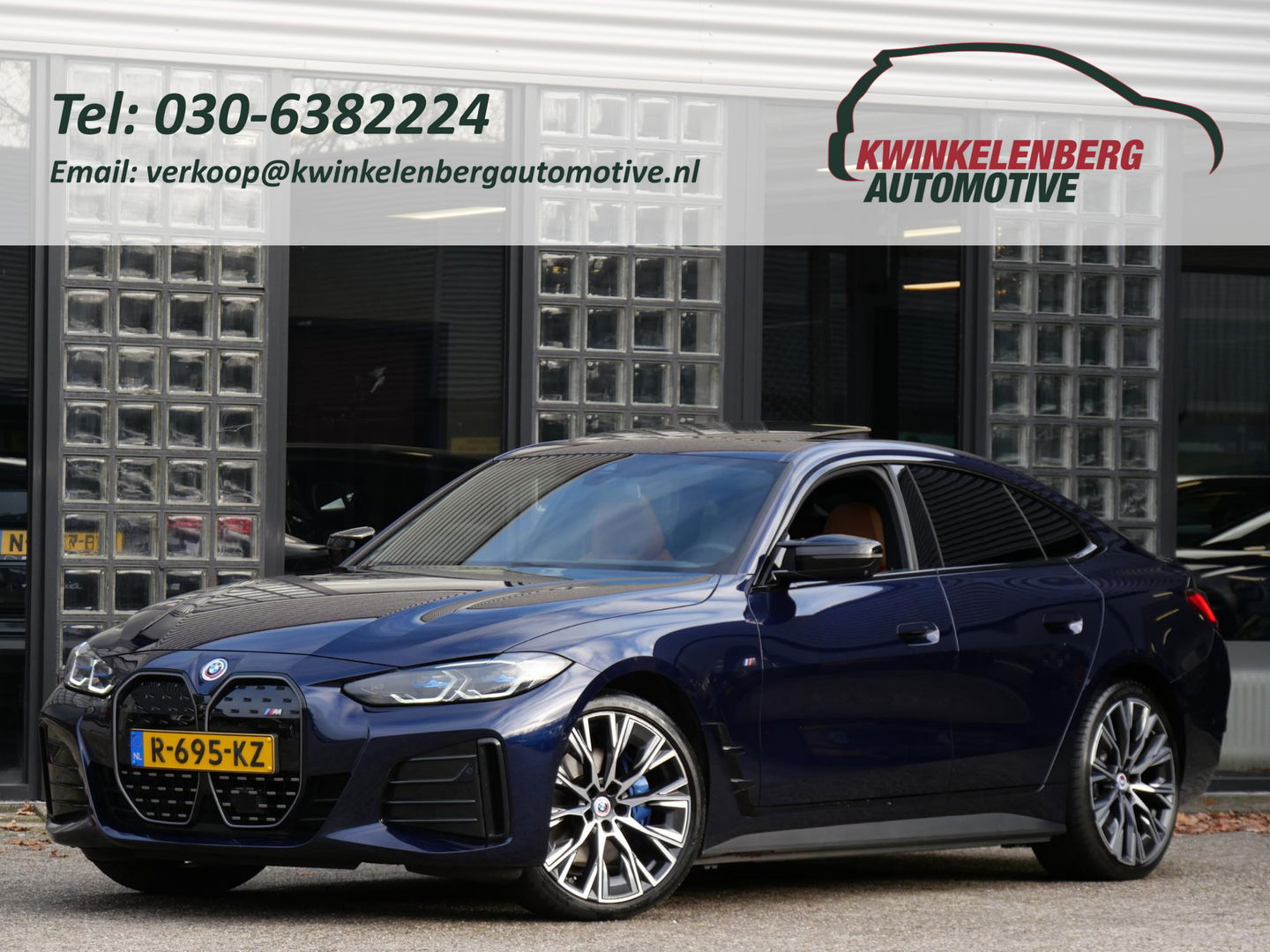 BMW i4 M50 M-SPORT/ KUIPSTOELEN/ SCHUIFDAK/ 360° CAMERA/ HEAD-UP/ 20INCH INDIVIDUAL VELGEN