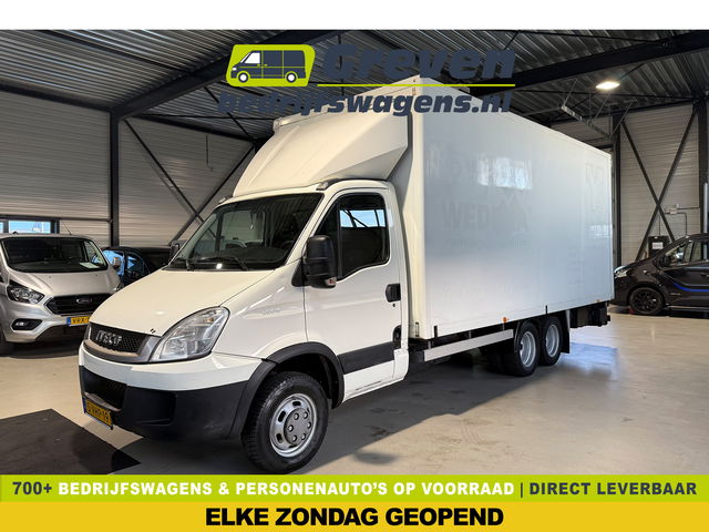 Iveco Daily - 3.0 40C18 D 375 | Clixtar Veldhuizen Trailer | Dubbele as | Bakwagen | Laadklep | Zijdeur | 3-Zits | Tachograaf | Luchtvering