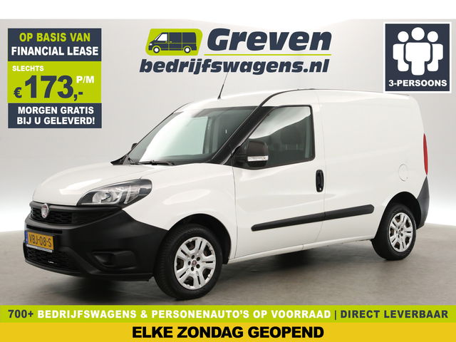 Fiat Doblò - 1.6 MJ ECO JET | Euro6 | 105PK | 3-Zits | Airco | Cruise | Trekh. | Navigatie