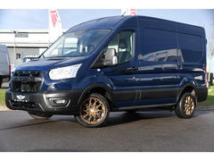 Ford Transit 350 2.0 TDCI L2H2 PB Edition Cruise, Sensoren, 130pk, Automaat, Trekhaak, Airco, Radio, Uniek!