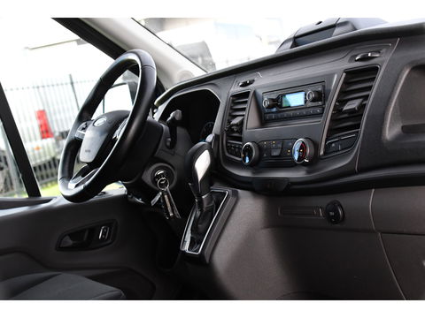 Ford Transit 350 2.0 TDCI L2H2 PB Edition Cruise, Sensoren, 130pk, Automaat, Trekhaak, Airco, Radio, Uniek!