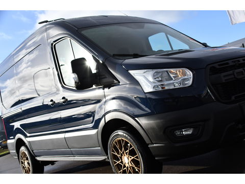 Ford Transit 350 2.0 TDCI L2H2 PB Edition Cruise, Sensoren, 130pk, Automaat, Trekhaak, Airco, Radio, Uniek!