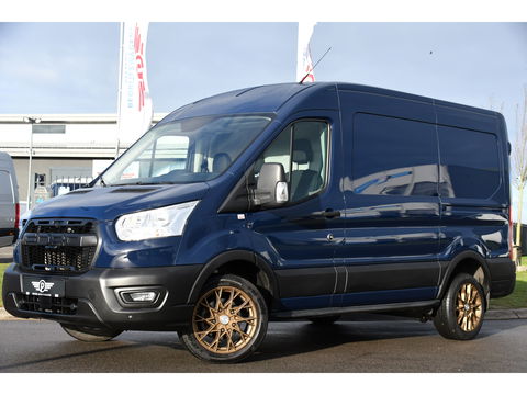 Ford Transit 350 2.0 TDCI L2H2 PB Edition Cruise, Sensoren, 130pk, Automaat, Trekhaak, Airco, Radio, Uniek!