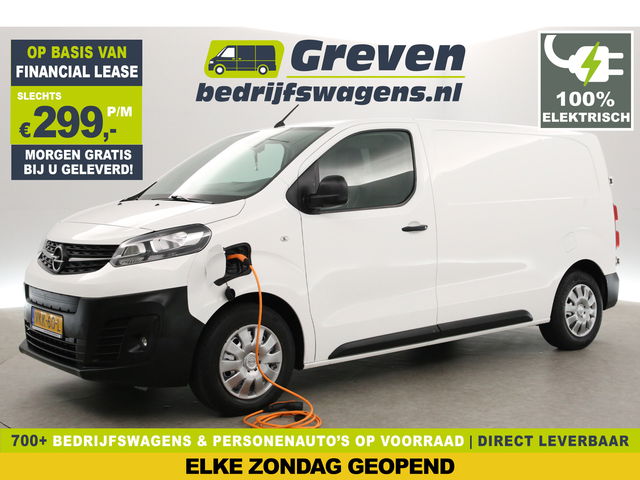 Opel Vivaro-e - L2H1 Edition 75 kWh | SOH 91% | Snelladen | Airco | Camera | Cruise | Carplay | 3-Zits | Navi