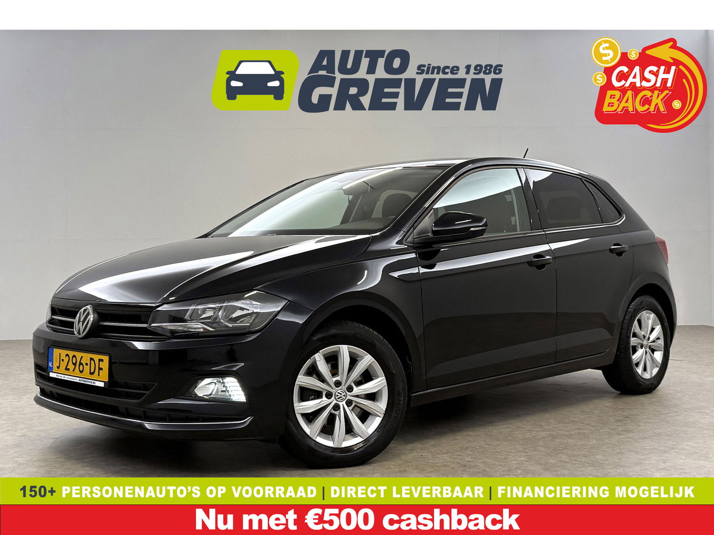 Volkswagen Polo 1.0 TSI Highline | Carplay | Stoelverw. | Parkeersens. | Clima | LED