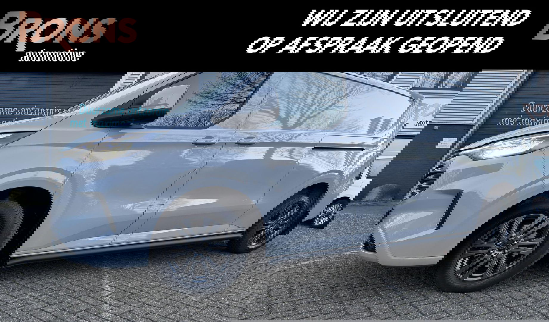 Ford Transit Custom 300 2.0 TDCI L2H1 Limited L+R Schuifdeur l Trekhaak l Sidebars