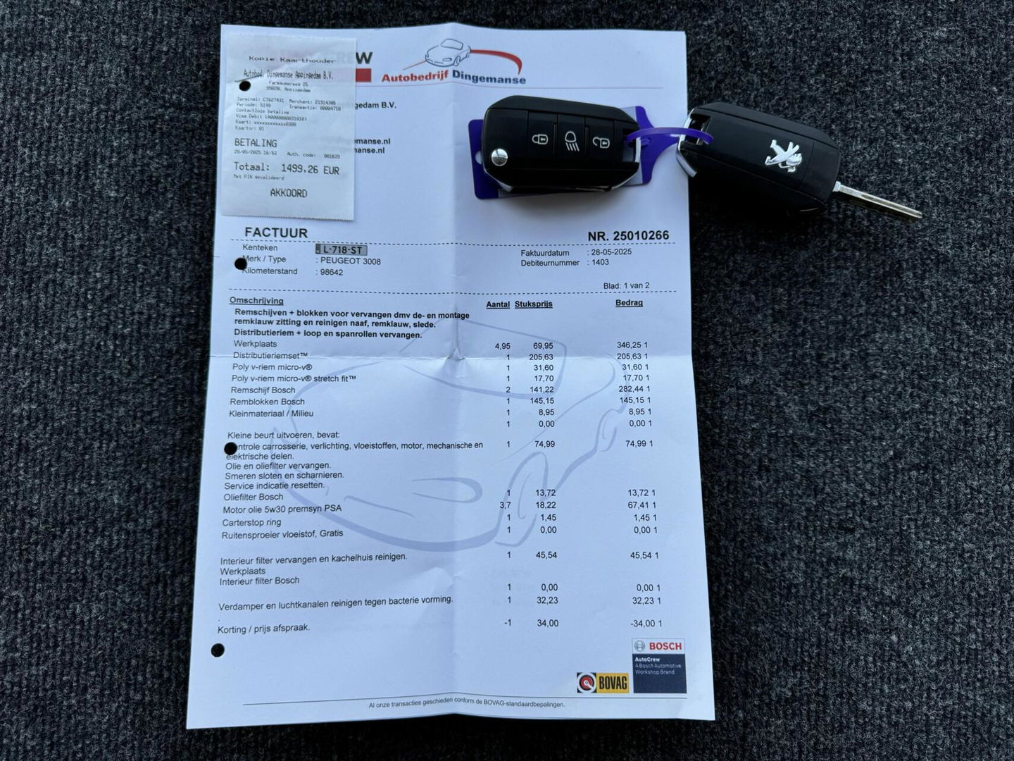 Peugeot 3008 1.2 Allure Automaat Cruise Carplay Stoelver. NAP