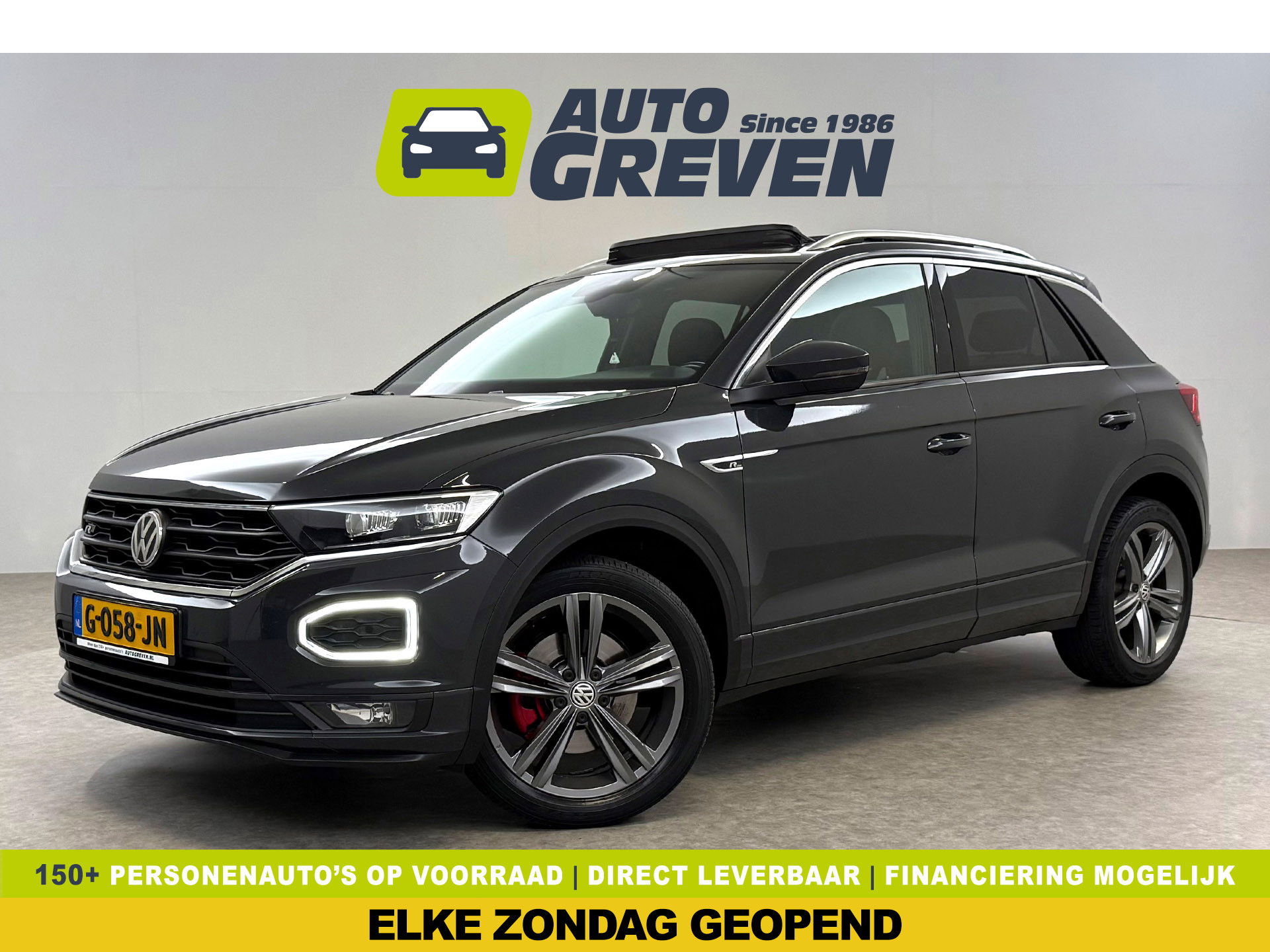 Volkswagen T-Roc 1.5 TSI 150PK R-Line | Pano | Sfeer | Virtual | Carplay | LED | Adap. Cruise | Parkeersens. | NAP