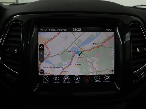 Jeep Compass 4xe 240 Plug-in Hybrid Electric S | Panoramadak | Leder | Stoelverwarming | Carplay | Camera | Navigatie | Keyless