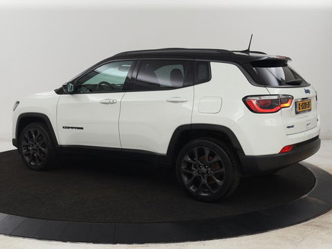 Jeep Compass 4xe 240 Plug-in Hybrid Electric S | Panoramadak | Leder | Stoelverwarming | Carplay | Camera | Navigatie | Keyless