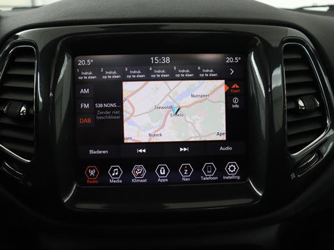 Jeep Compass 4xe 240 Plug-in Hybrid Electric S | Panoramadak | Leder | Stoelverwarming | Carplay | Camera | Navigatie | Keyless