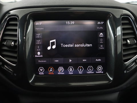 Jeep Compass 4xe 240 Plug-in Hybrid Electric S | Panoramadak | Leder | Stoelverwarming | Carplay | Camera | Navigatie | Keyless