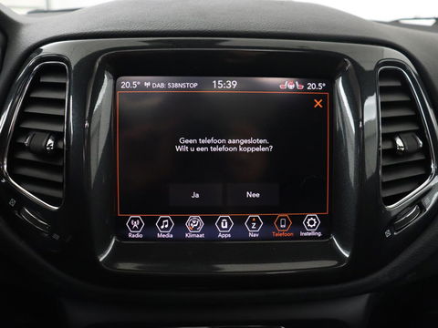 Jeep Compass 4xe 240 Plug-in Hybrid Electric S | Panoramadak | Leder | Stoelverwarming | Carplay | Camera | Navigatie | Keyless