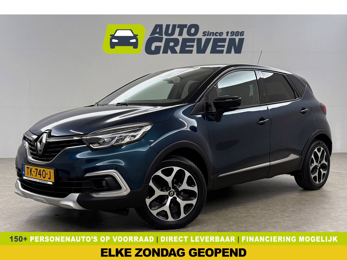 Renault Captur 0.9 TCe Intens | LED | Clima | Cruise | Navigatie | Carplay