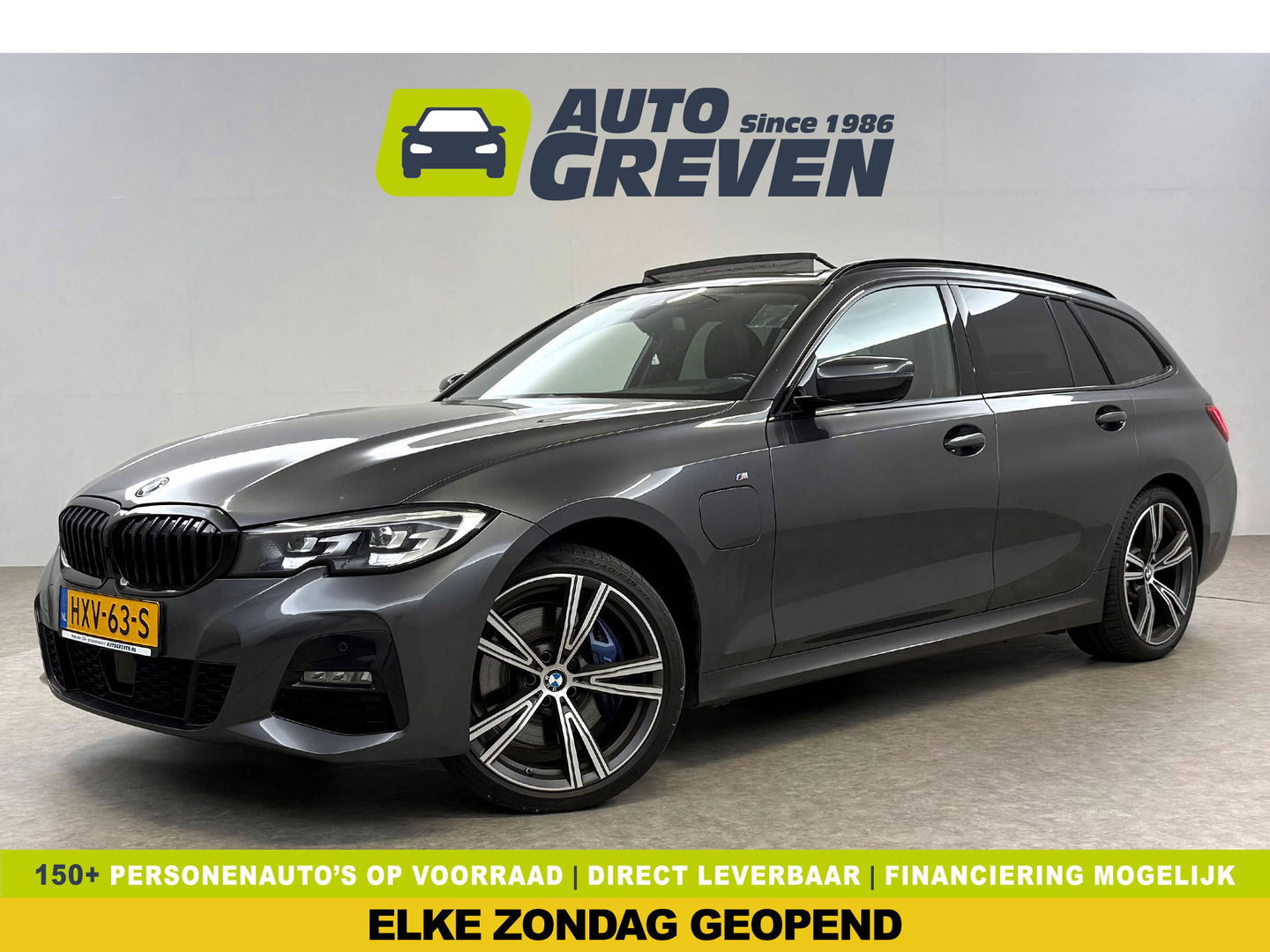 BMW 3-serie 330e xDrive Touring M-Sport | SOH: 91% | Pano | H/K | Memory | Trekh. | Stoel/Stuur verw. | Sfeer | Virtual | Camera | Carplay | Adap. Cruise