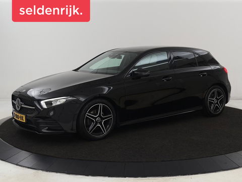 Mercedes-Benz A-Klasse 180 AMG | Adaptive cruise | Trekhaak | Stoelverwarming | Camera | Leder/Alcantara | Sfeerverlichting | Navigatie | Park Assist | Full LED | Climate control | Bluetooth