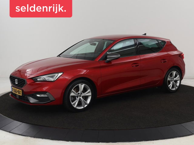 SEAT Leon - 1.5 eTSI FR Launch Edition | Stoelverwarming | Carplay | Adaptive cruise | Dynamic Chassis Control | Keyless | Sfeerverlichting | Stuurverwarming | Navigatie | Parkeerhulp