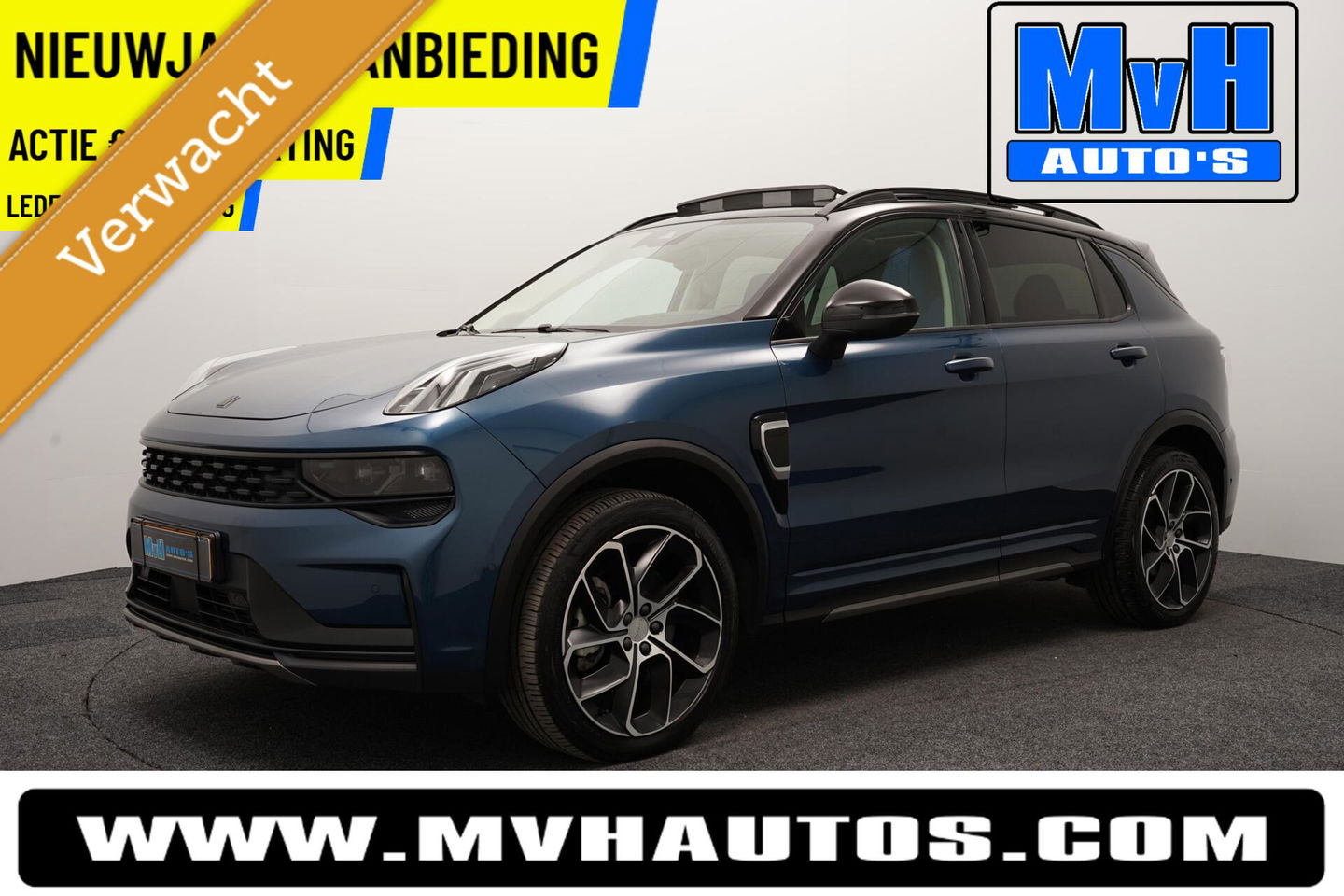 Lynk & Co 01 1.5 Hybride|FULL BLACK|LEER|PANO|360°CAM|NAP