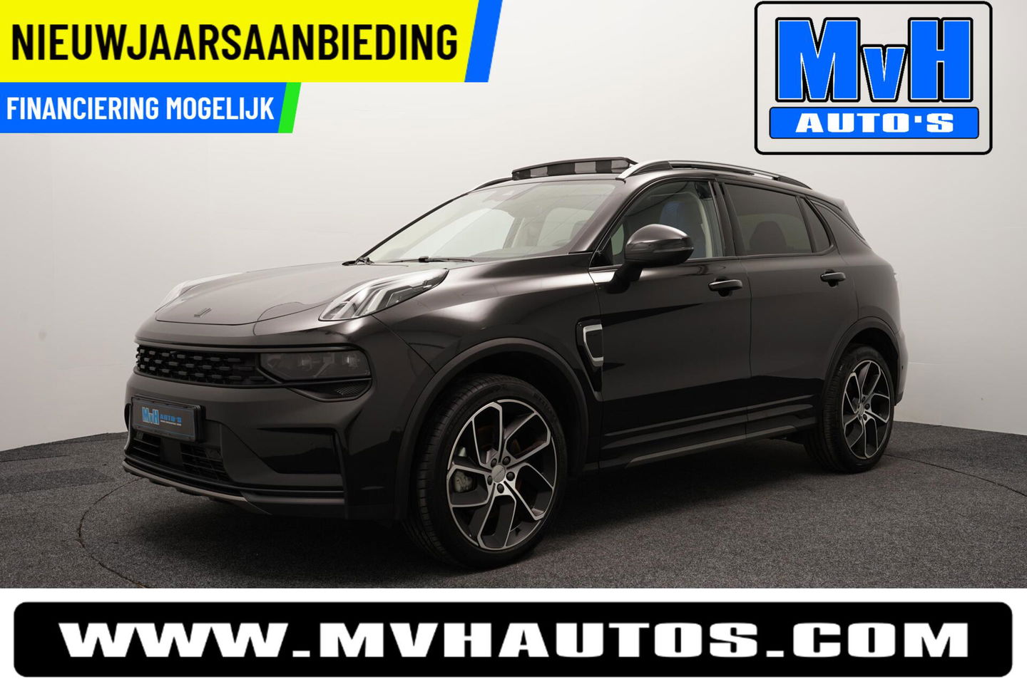 Lynk & Co 01 1.5 Hybride|LEER|FULL BLACK|360°CAM|NAP