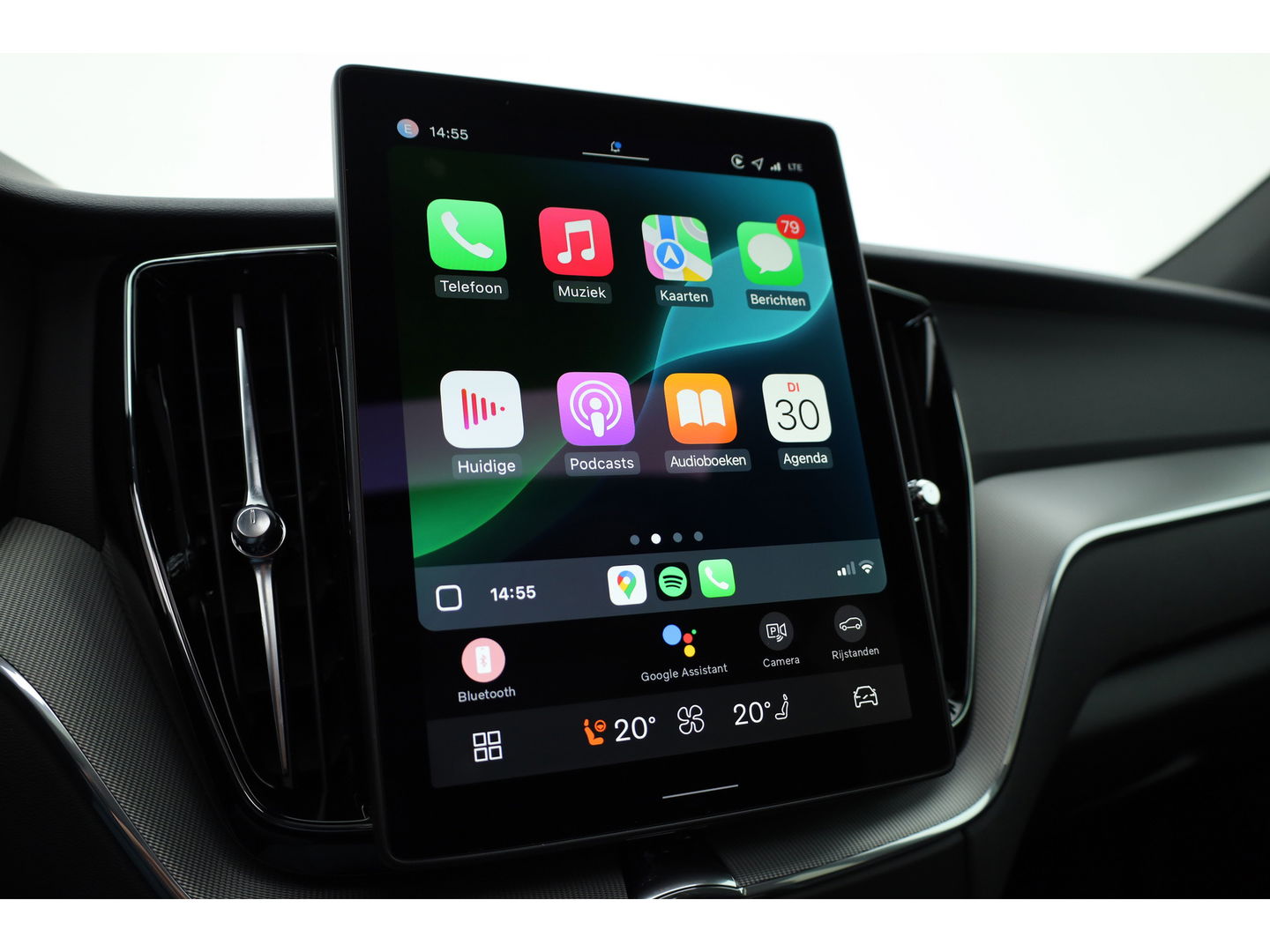 Volvo XC60 2.0 T6 Plug-in hybrid AWD Plus Black Edition | Pano | 360Cam | Stoel- Stuurverw. | Memory | Harman Kardon | CarPlay | 21''