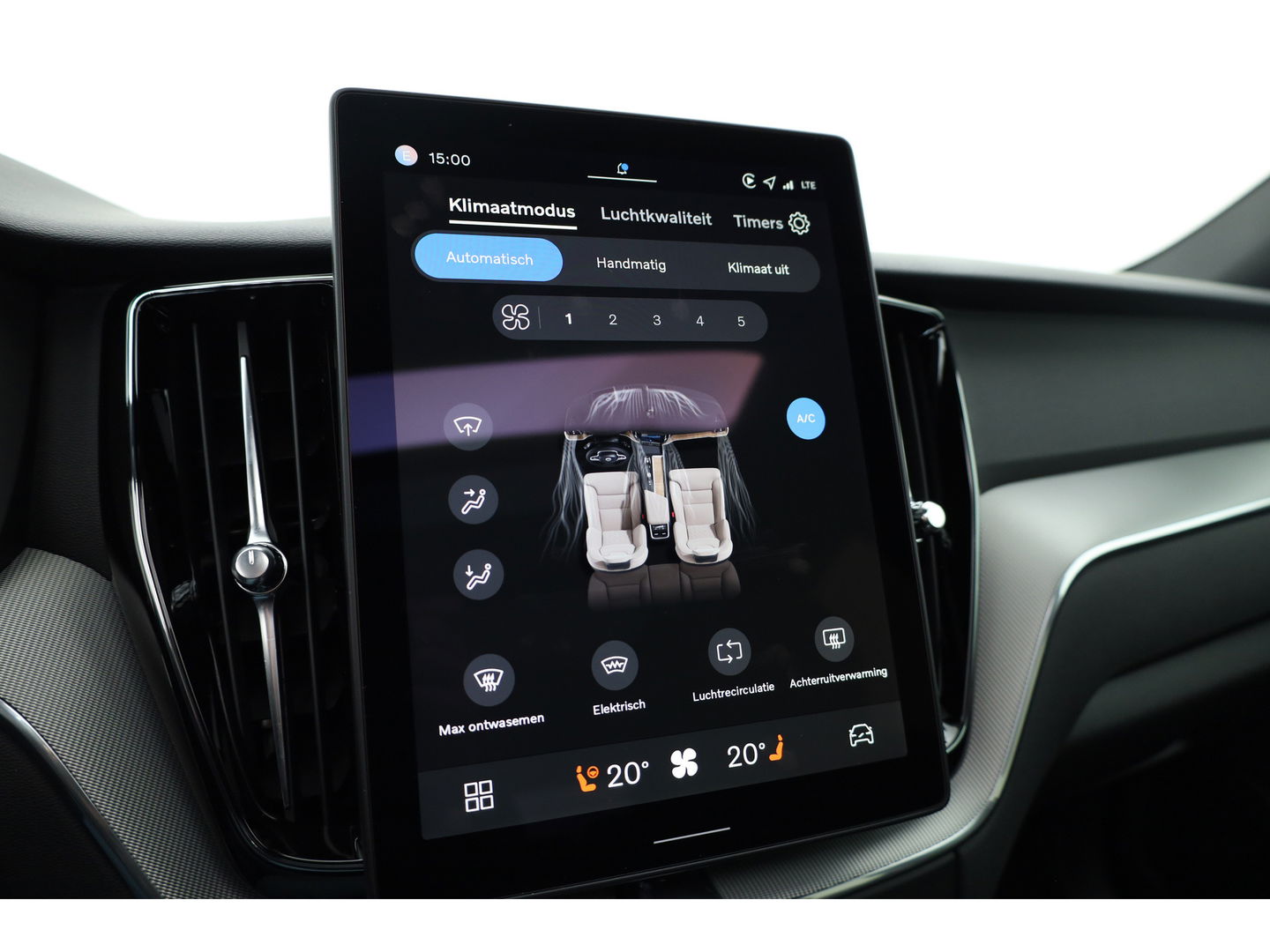 Volvo XC60 2.0 T6 Plug-in hybrid AWD Plus Black Edition | Pano | 360Cam | Stoel- Stuurverw. | Memory | Harman Kardon | CarPlay | 21''