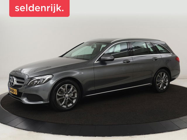Mercedes-Benz C-Klasse - Estate 180 Prestige | Stoelverwarming | Half leder | Navigatie | Full LED | Park Assist | Cruise control | Climate control | Bluetooth